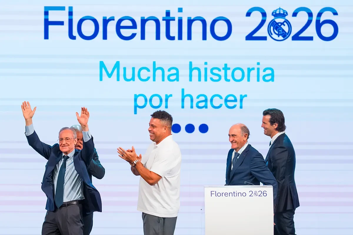 Florentino Pérez presenta su candidatura con un ataque frontal a Riquelme: 