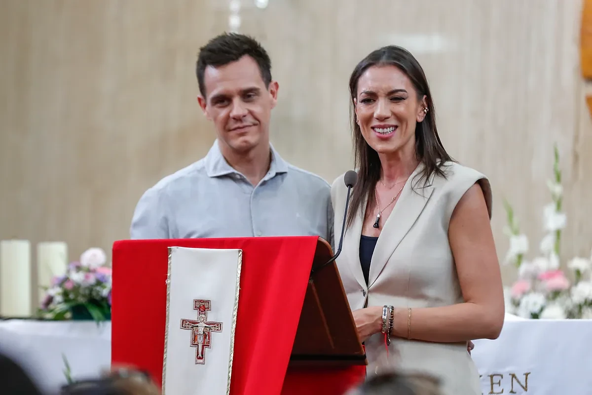Christian Gálvez, Patricia Pardo y la fe: 