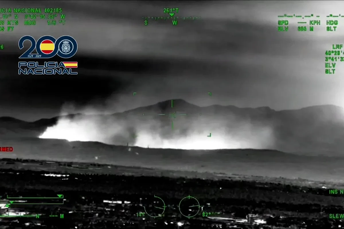 Las imágenes que la Policía no quiere ver desde su helicóptero