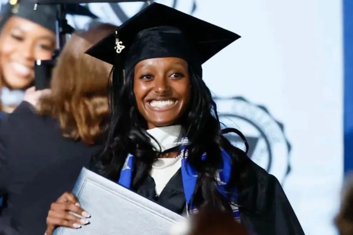 La hija de Brad Pitt y Angelina Jolie, Zahara, se gradúa en Psicología: todos los detalles de la ceremonia (y la desaparición del apellido Pitt)