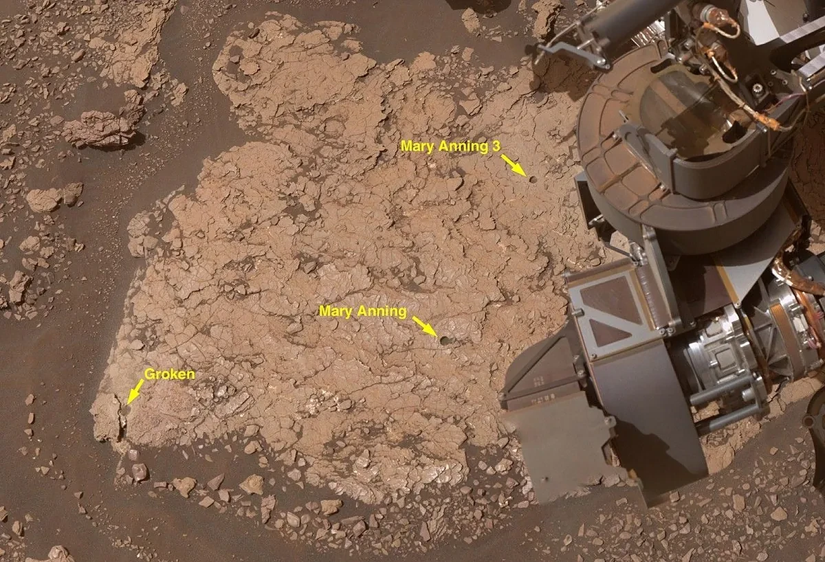 El robot Curiosity detecta componentes orgánicos que no habían sido hallados hasta ahora en Marte: 
