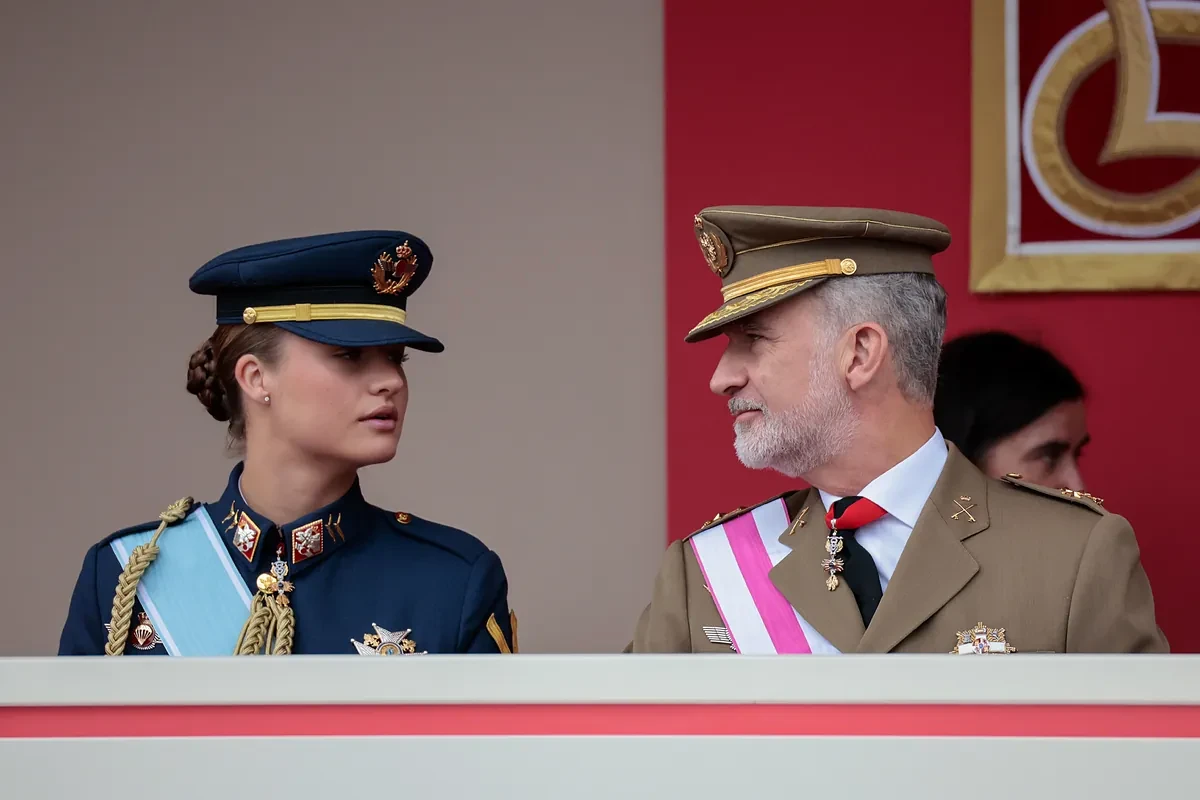 Leonor, cuenta atrás para el final de su formación castrense ante el orgullo de Felipe VI: 