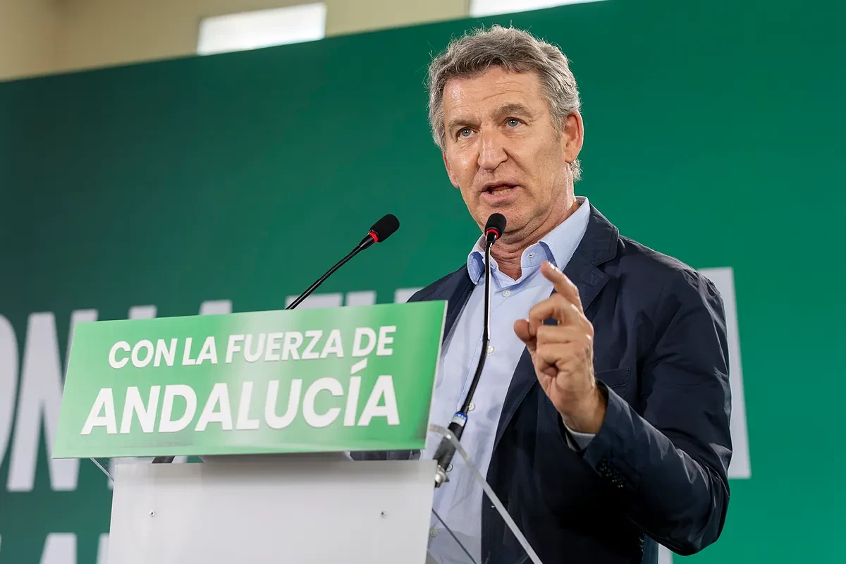 Feijóo piensa en verde, no en azul