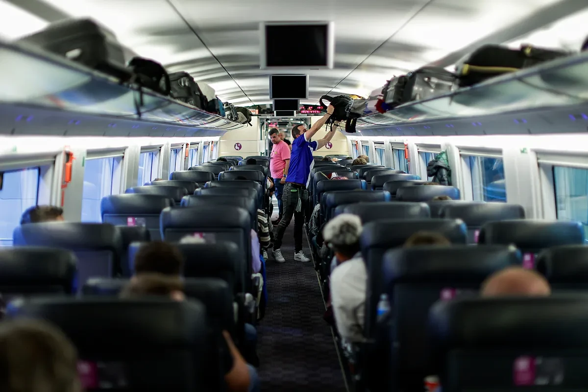 Instrucciones para dormir en un tren de alta velocidad