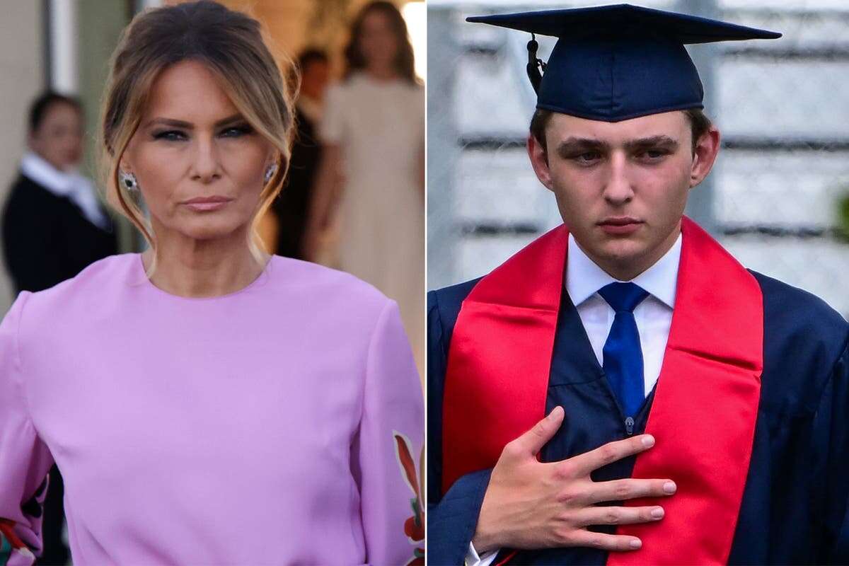 Melania posts cryptic tribute to NYC as Barron prepares for college