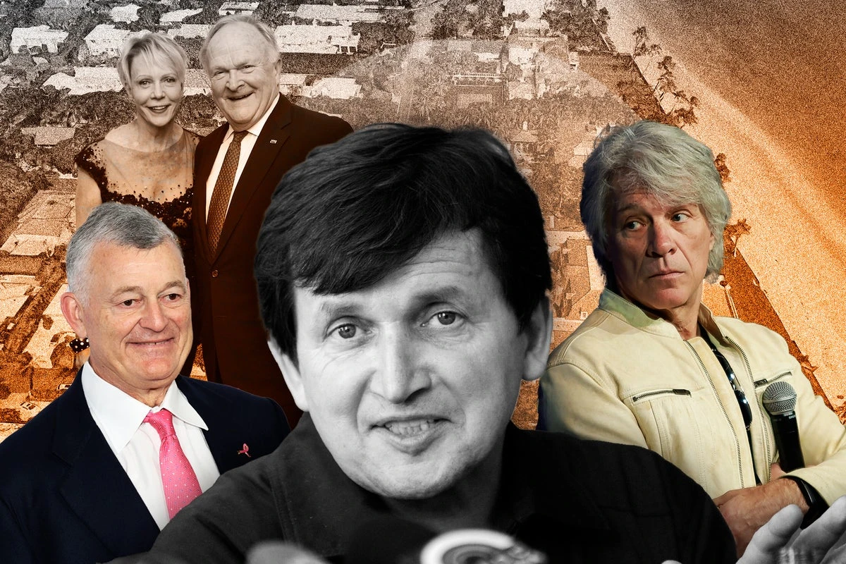 Who is behind a series of mysterious property deals in Palm Beach?