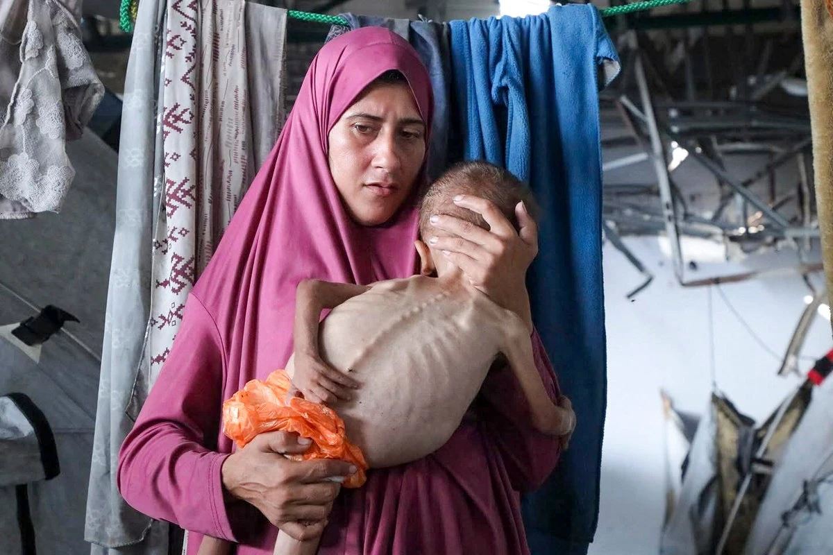 Famine-hit Gaza children too weak to cry, says Save the Children chief