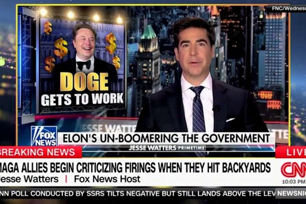 CNN rips ‘king of callousness’ Jesse Watters for flip-flopping on DOGE