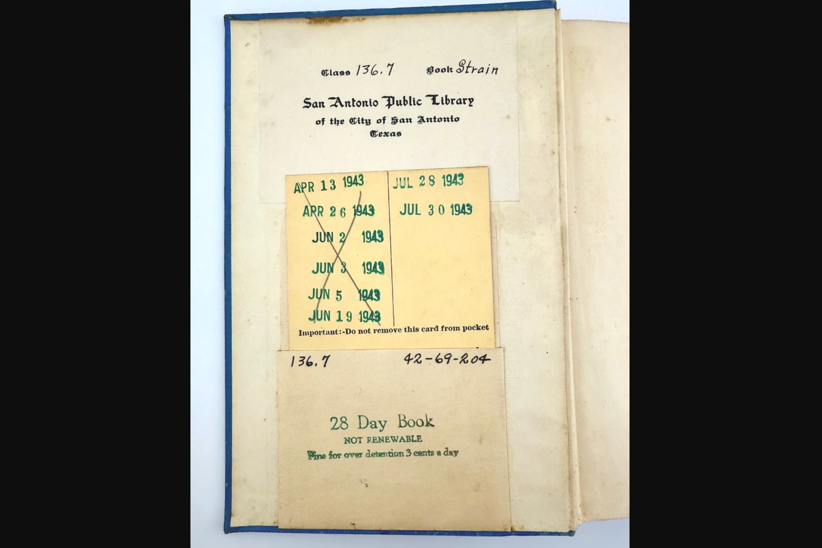 Library book returned 82 years after being borrowed
