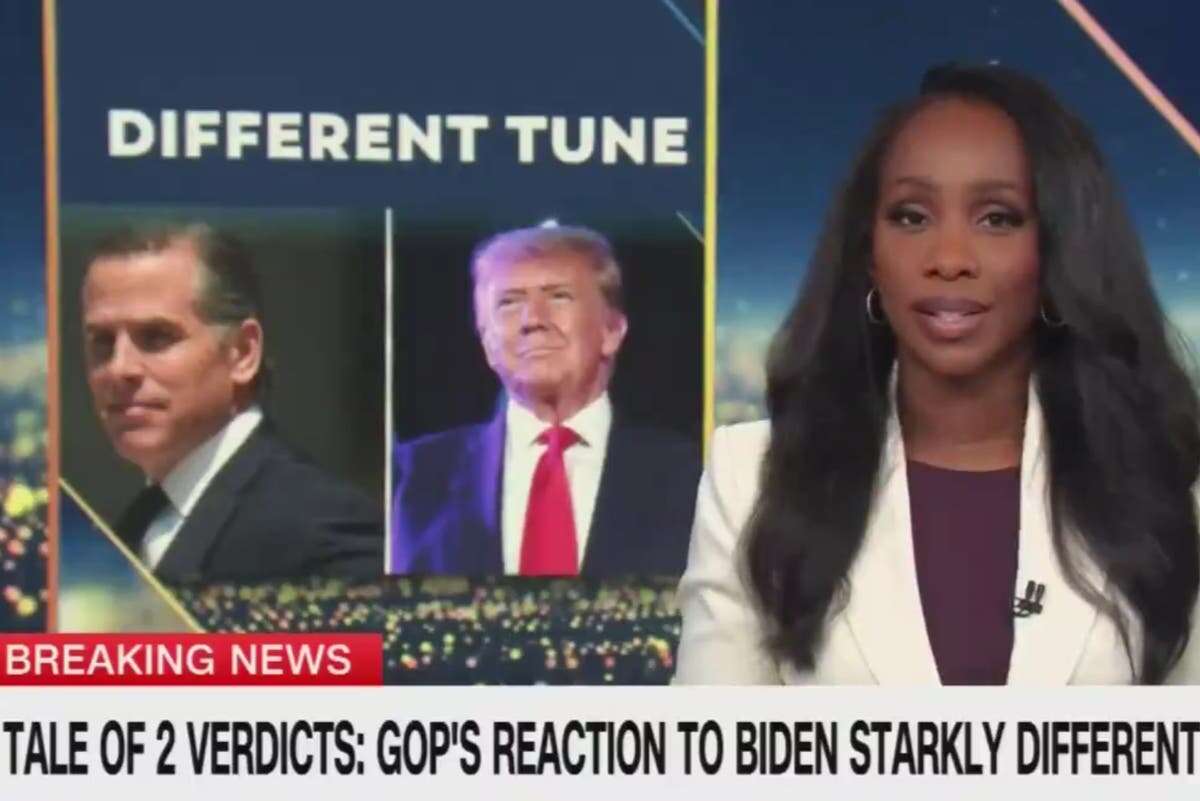 CNN calls out Fox’s hypocrisy on Hunter Biden and Trump convictions