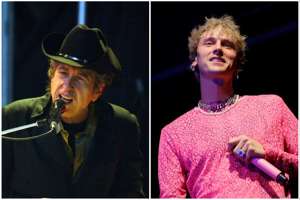 Bob Dylan baffles and delights with Machine Gun Kelly post