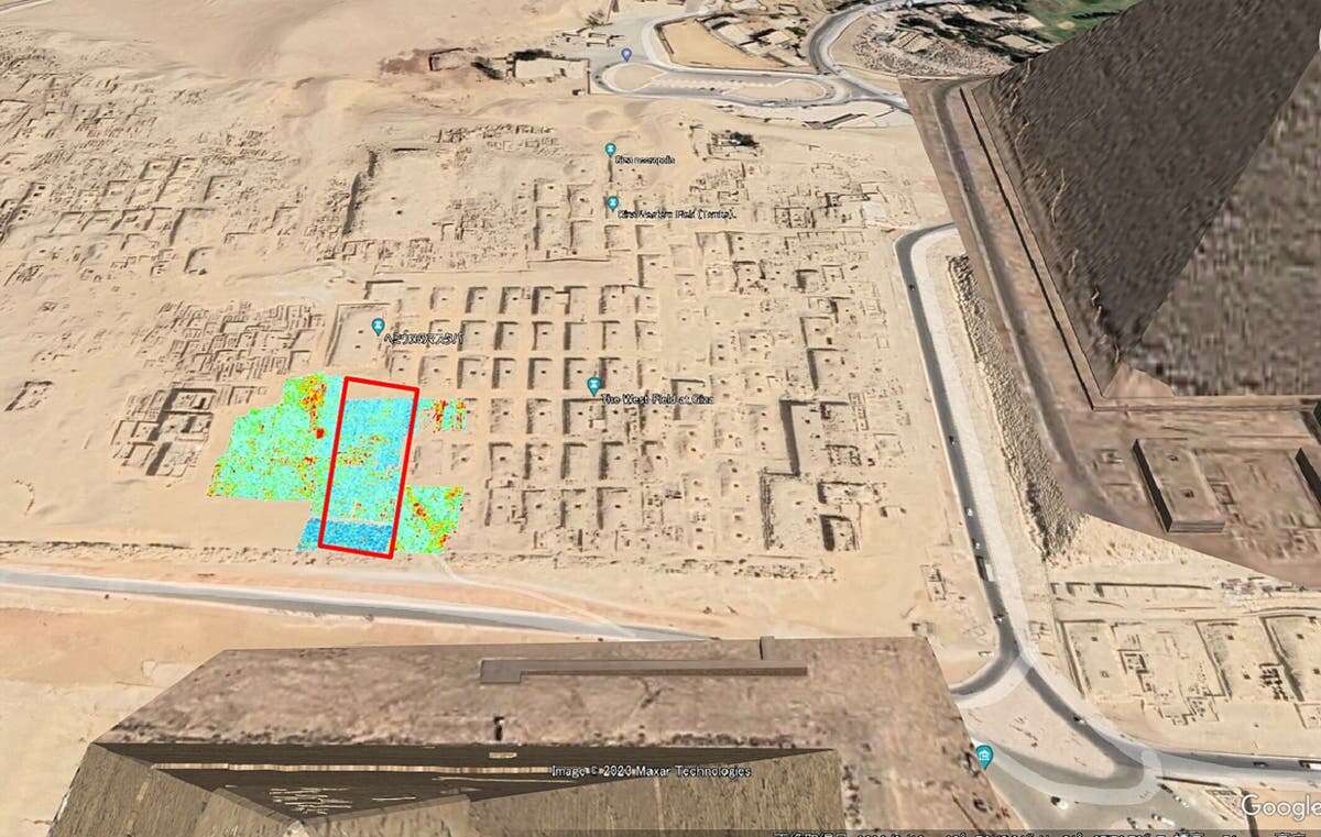 Archaeologists perplexed by large ‘anomaly’ buried under Giza pyramids