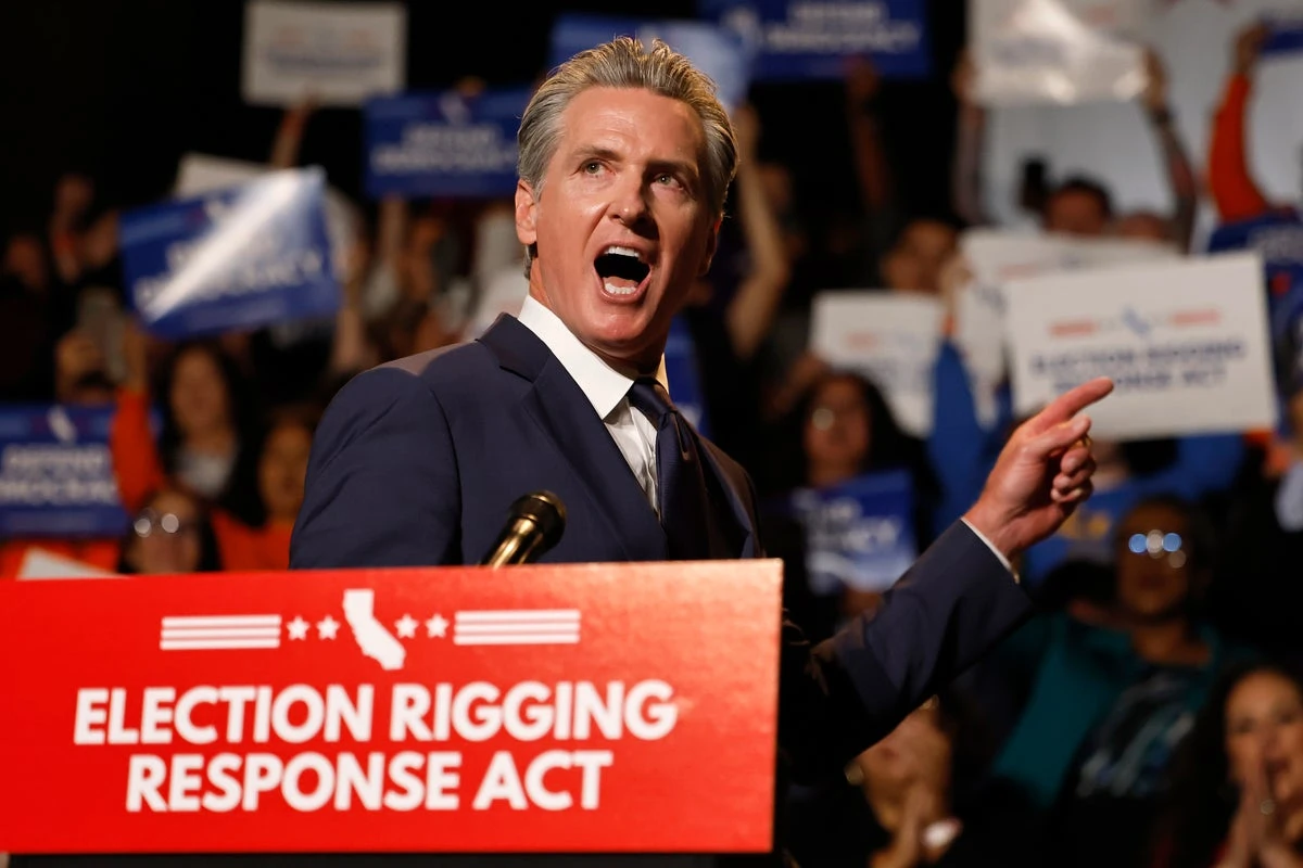 Newsom is offering a Democratic version of Trump. Will voters buy it?