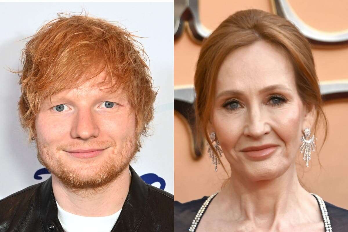 Ed Sheeran slams ‘divisive’ reports he attended JK Rowling’s NYE party