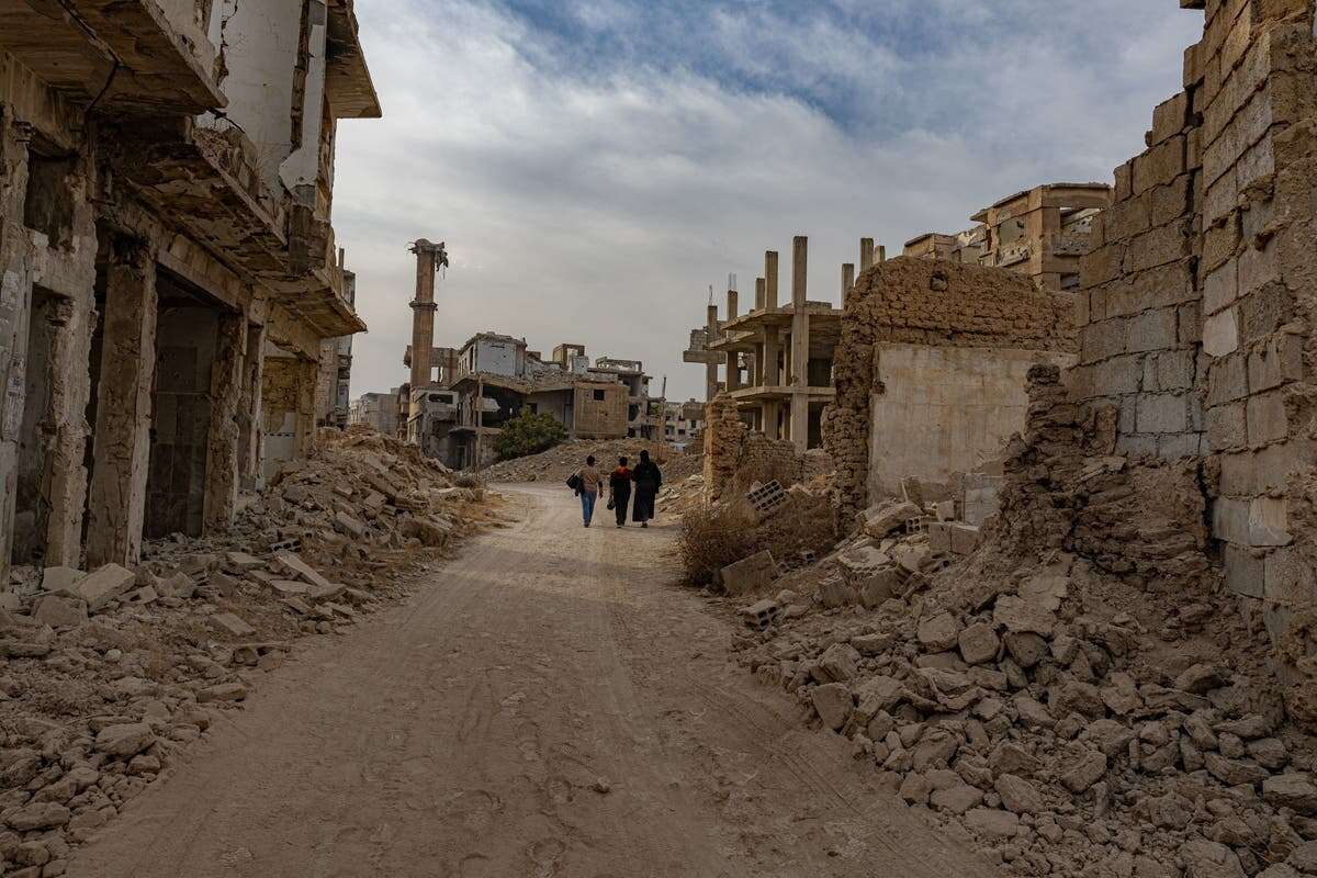 The Syrians vowing to rebuild their town after Assad’s brutal rule