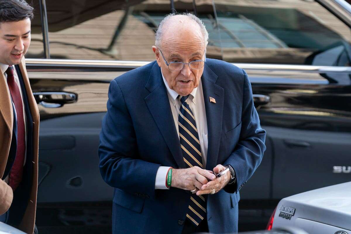 Rudy Giuliani lashes out at Daily Show for mocking him over trial