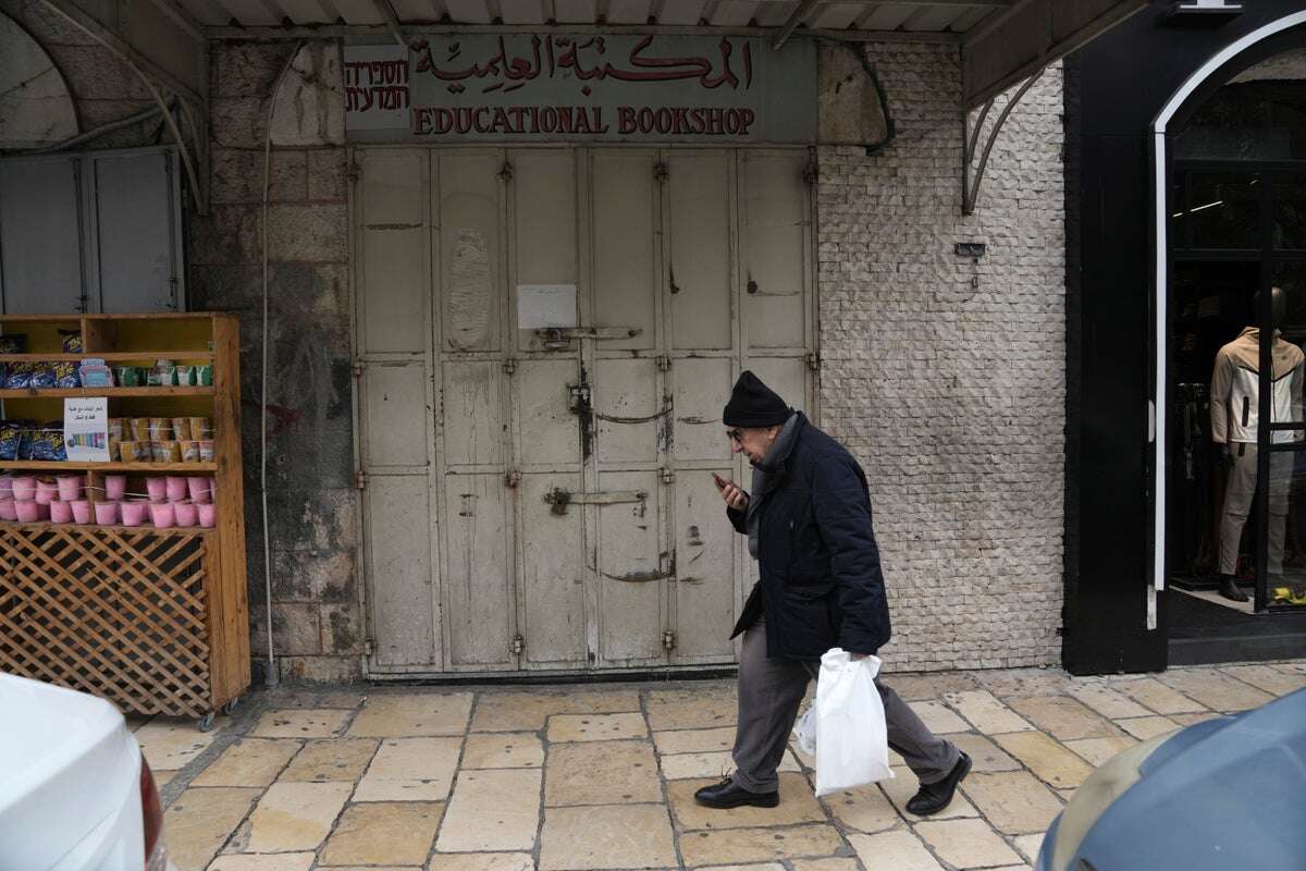 Israeli police raid Palestinian bookstore and seize books