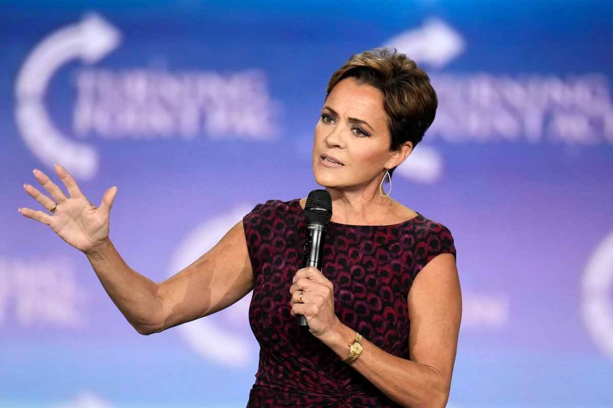 Kari Lake announces partnership between OAN and Voice of America