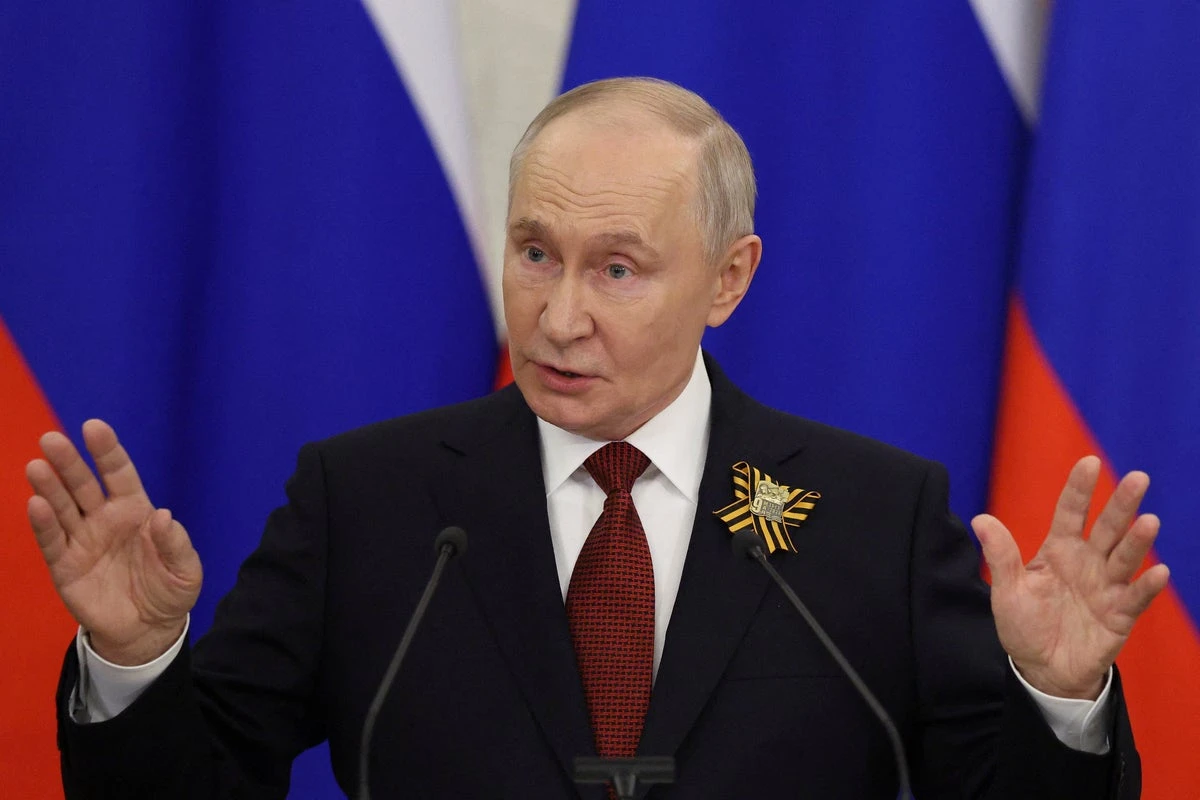 Putin let his desperation show with claim war with Ukraine is ending