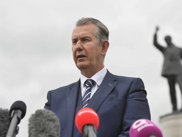 DUP leader warns Northern Ireland warns peace ‘at risk’