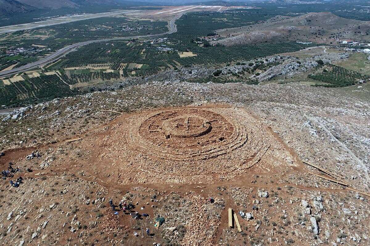 Archaeologists stumped by wheel building that could stop an airport