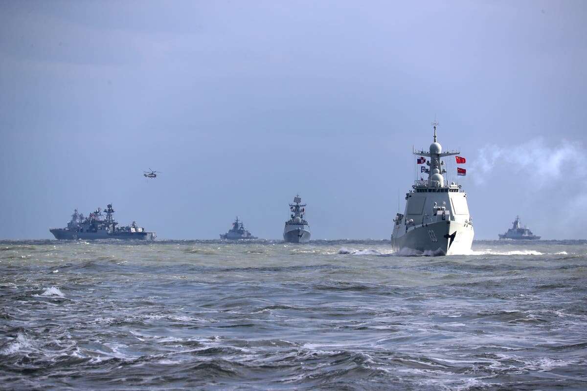 China announces joint naval and air drills with Russia