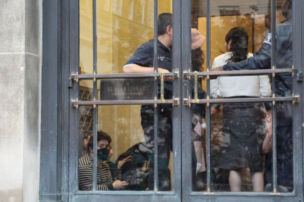 NYPD arrests Palestine protesters occupying Columbia library