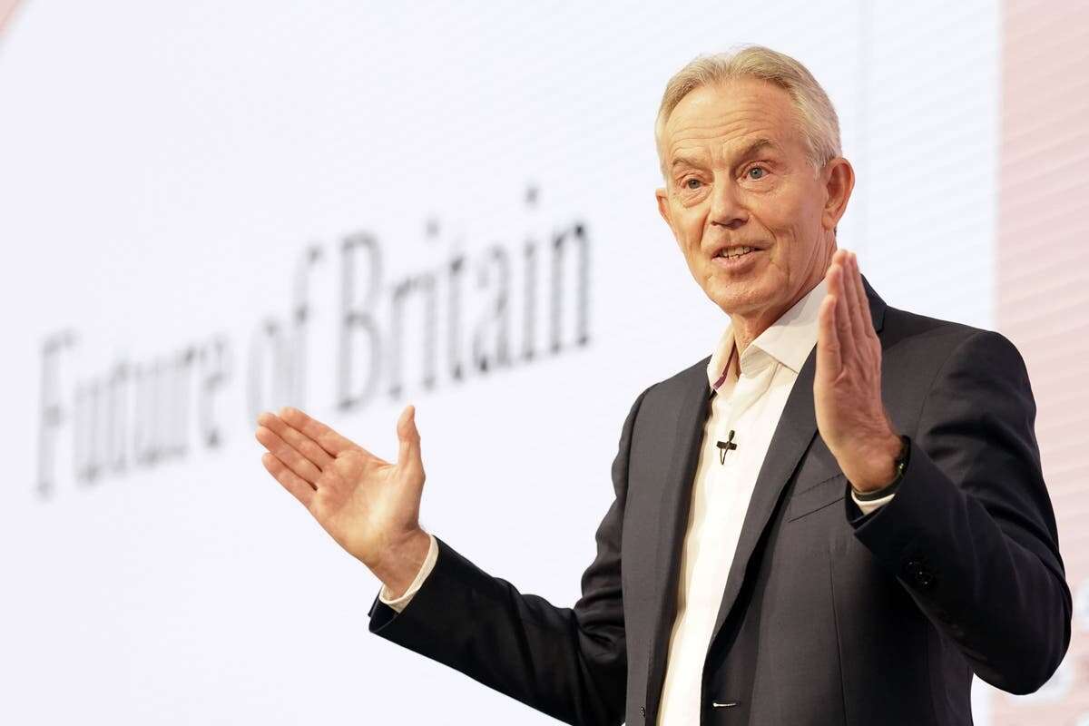 Tony Blair warns of politics splintering left and right