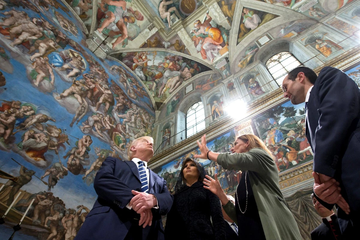 Reactions mixed after Trump suggests he wants to be Pope