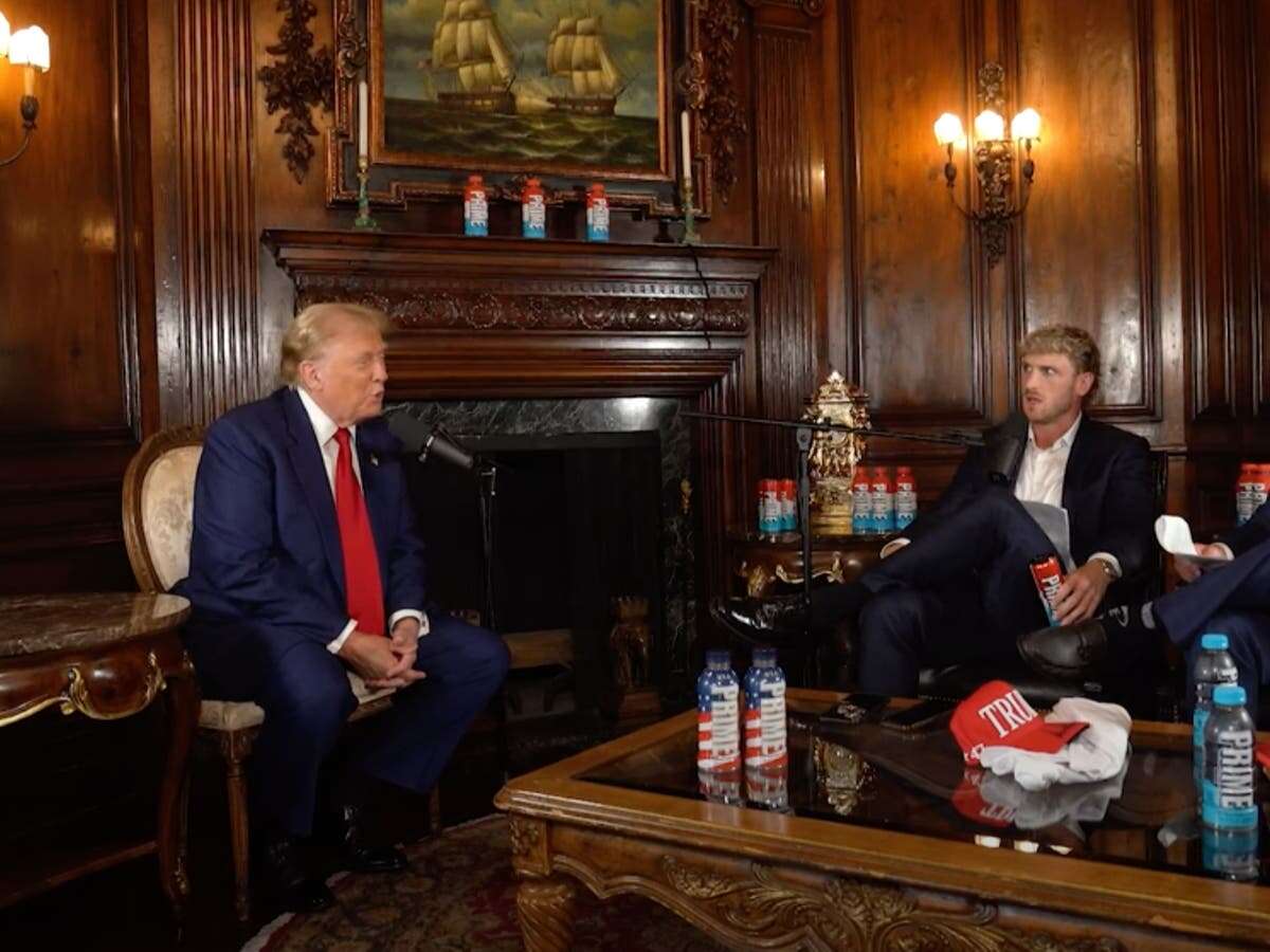 Trump calls son Barron a ‘good looking guy’ during Logan Paul podcast