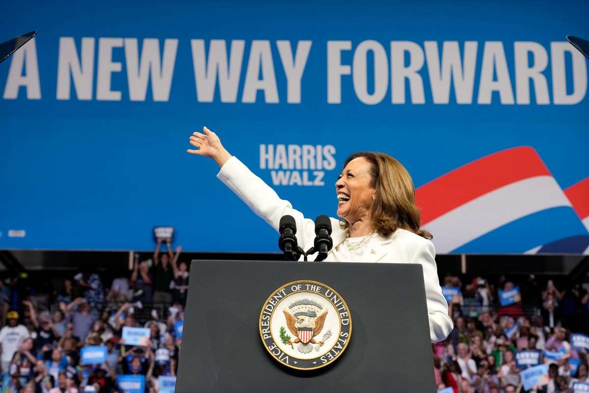 Harris embraces ‘underdog’ label even as polling shows her ahead