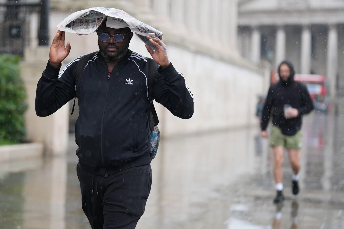 Thunderstorm and flash flooding warning after heavy rain batters UK