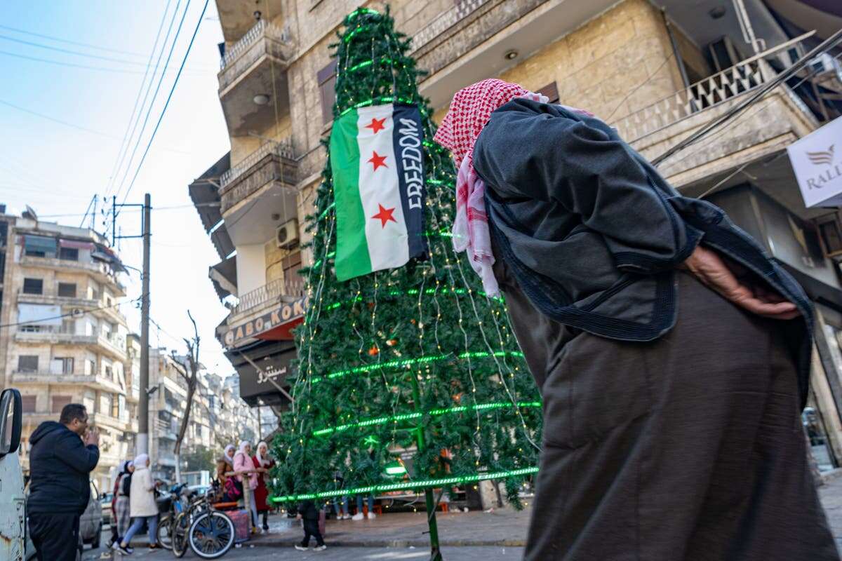 Christians in Aleppo are celebrating Christmas – but fear for future