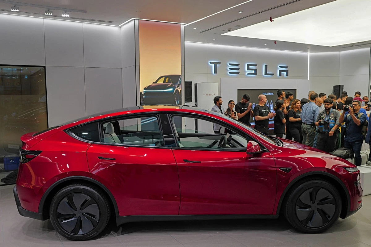 Blow for Elon Musk as Tesla sales fall 40% in Europe
