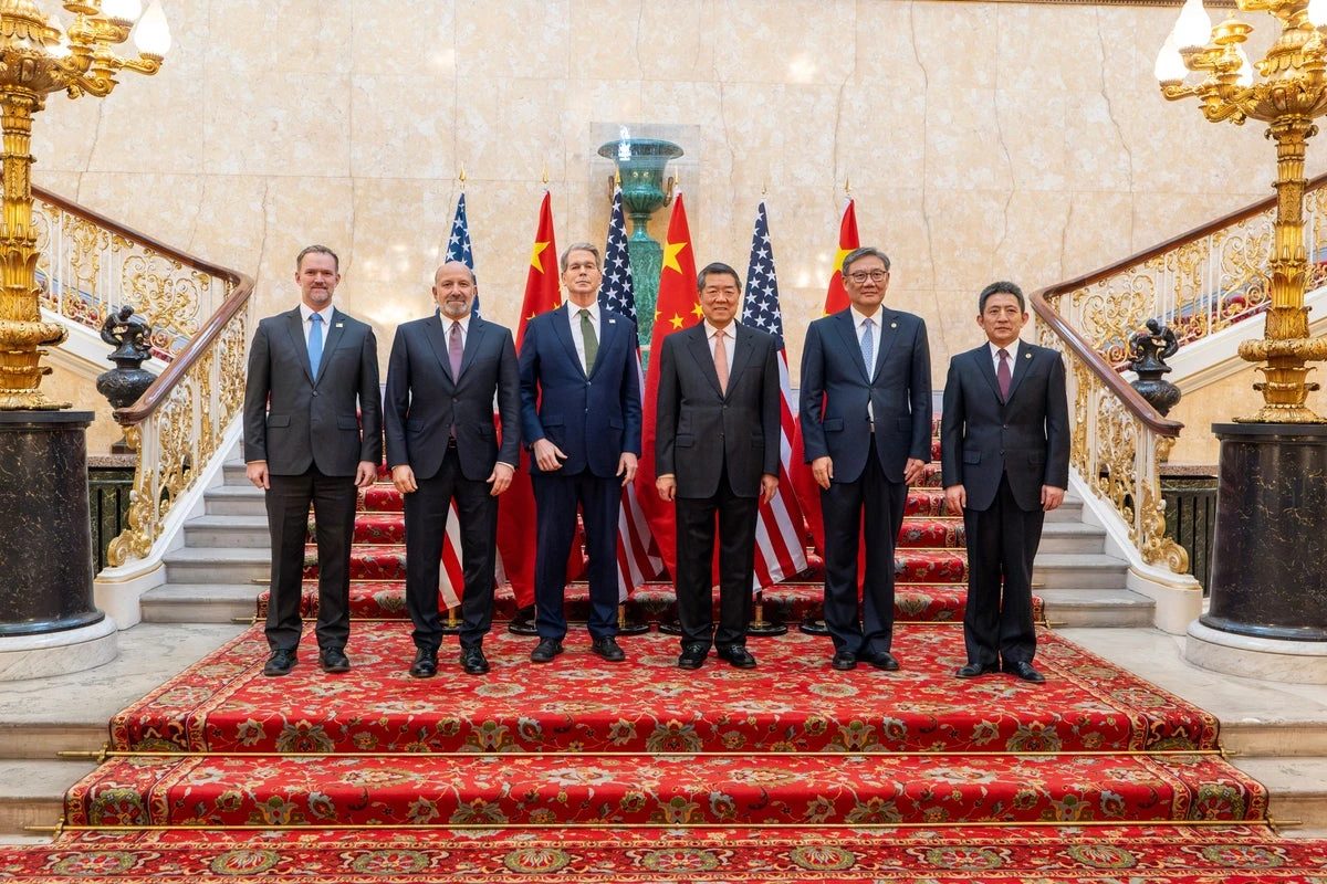 US-China trade talks ‘going well’ as meeting resumes in London