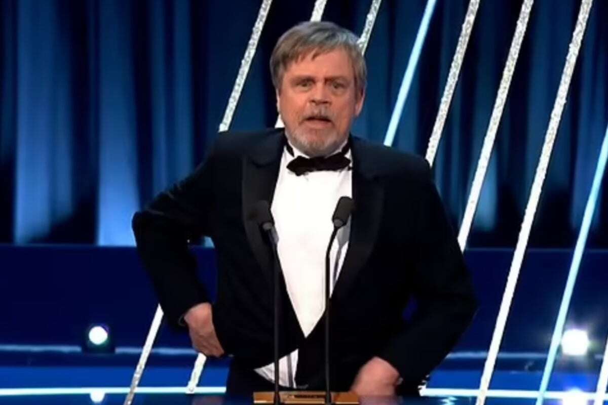 Mark Hamill suffers ‘horrifying’ Baftas wardrobe malfunction