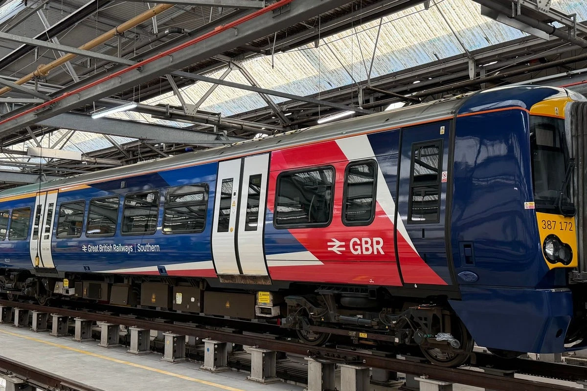 First look at new Great British Railways train