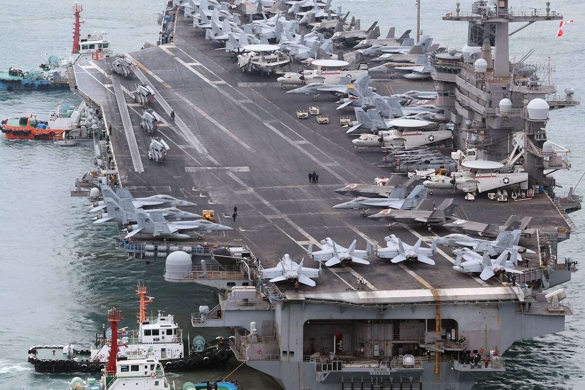 Kim’s sister threatens response to US aircraft carrier’s deployment