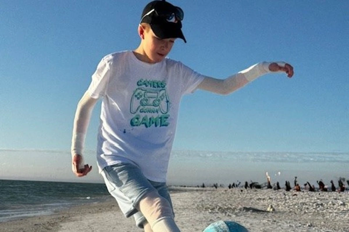 Boy with rare skin disorder can play football after breakthrough trial