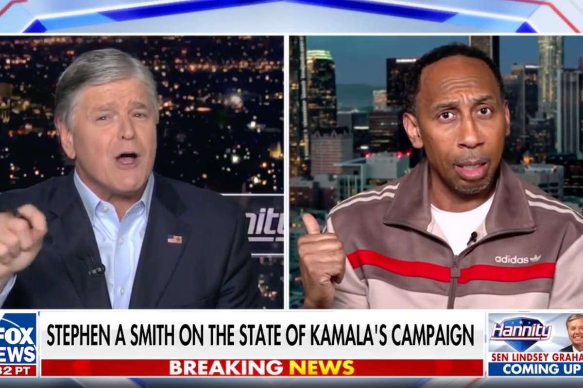 Stephen A Smith spars with Fox News’ Hannity over Trump’s mental state