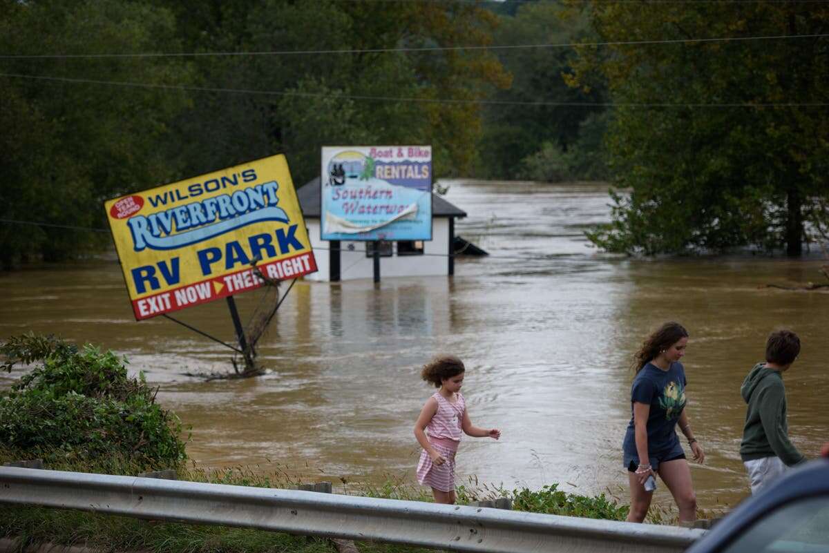 Historic damage caused by Helene linked to climate crisis - FEMA boss