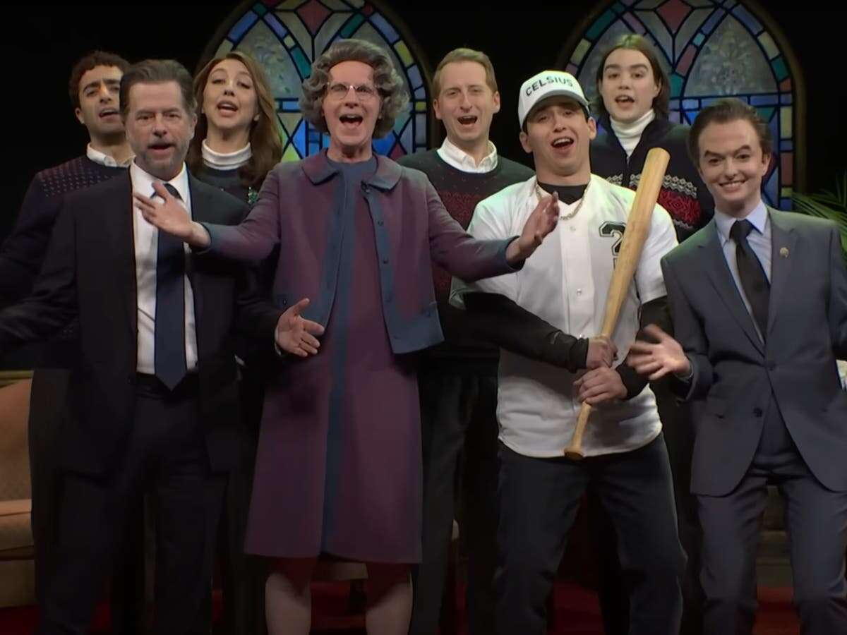 SNL’s cold open sees Matt Gaetz and Hunter Biden visit Church Lady