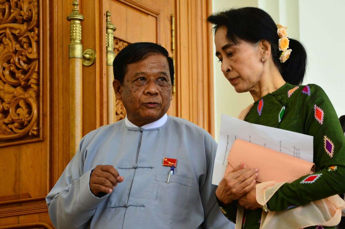 Senior member of Myanmar’s former ruling party dies in prison