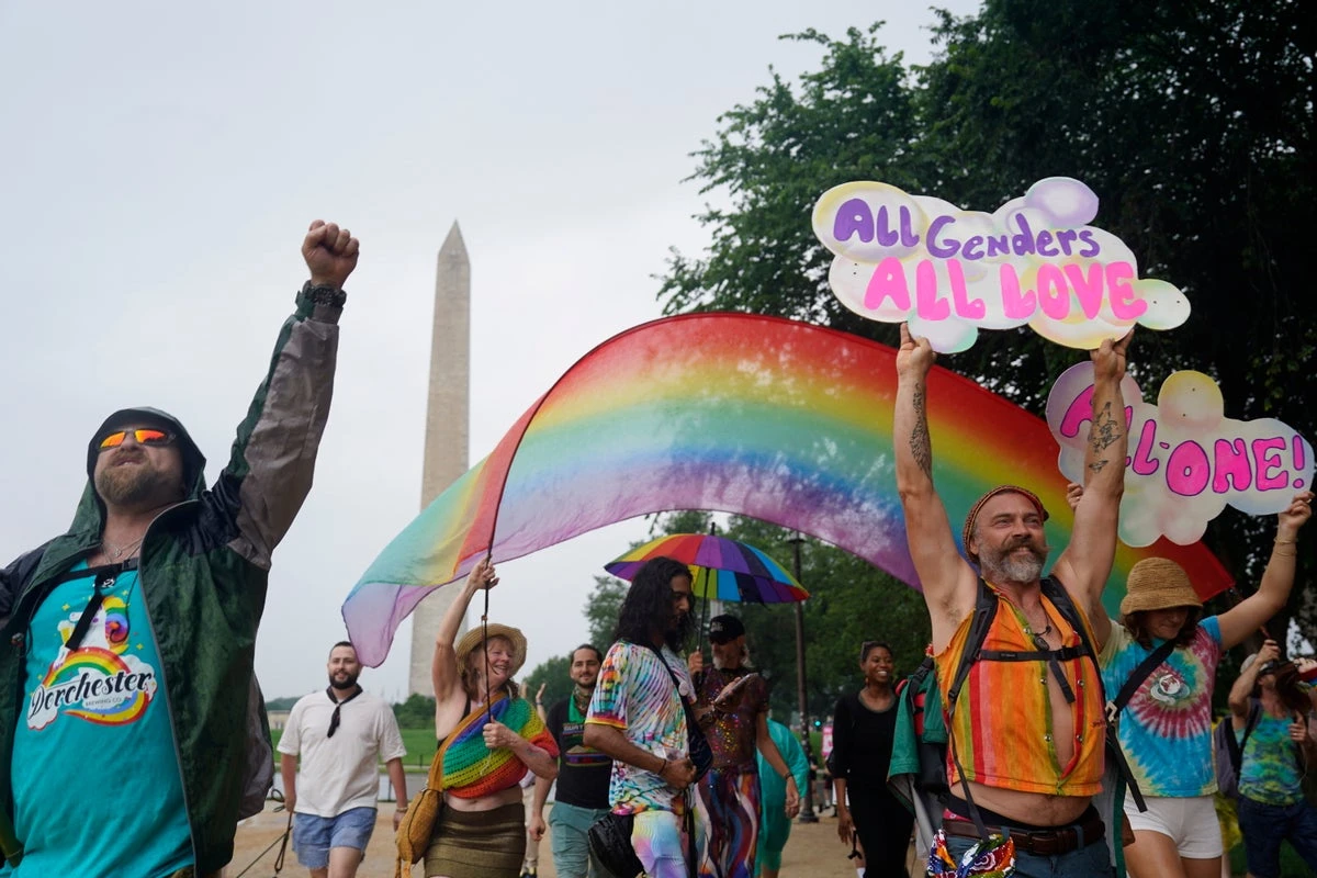 Same-sex marriages have doubled in decade since Supreme Court decision