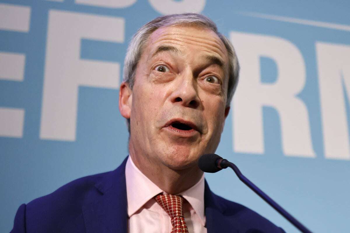 Third of Tory voters switch to Reform as Farage’s party tops polls