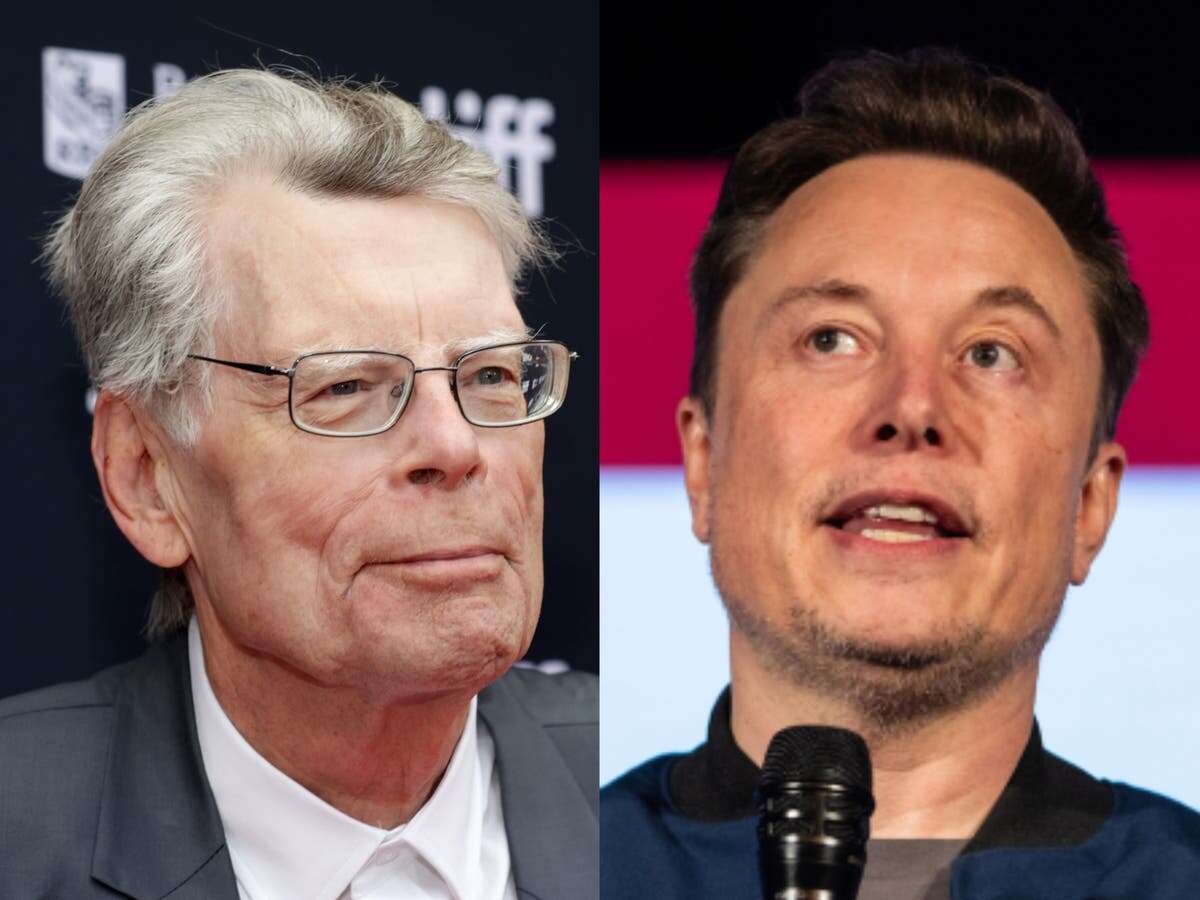 Stephen King addresses ‘rumour’ Elon Musk has banned him from X