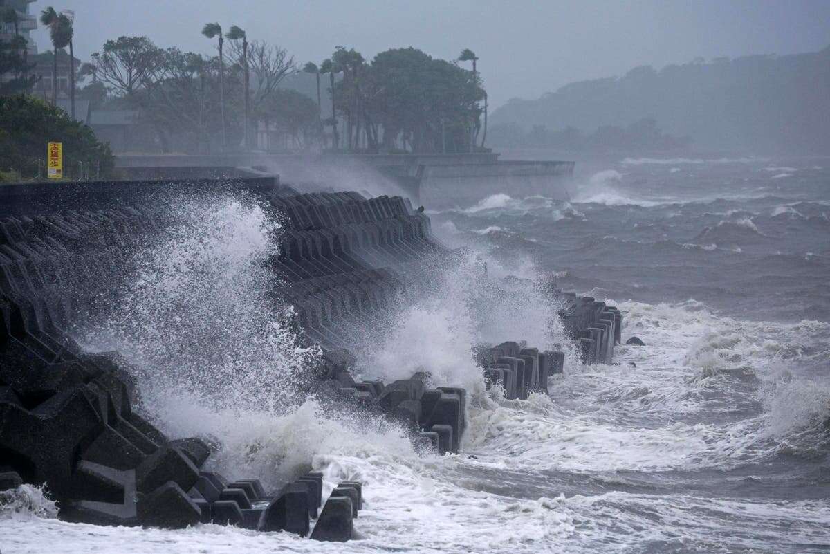 Nearly a million people evacuated as Japan braces for Typhoon Shanshan