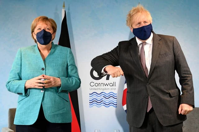 UK-EU Brexit spat over N Ireland clouds G7 leaders summit