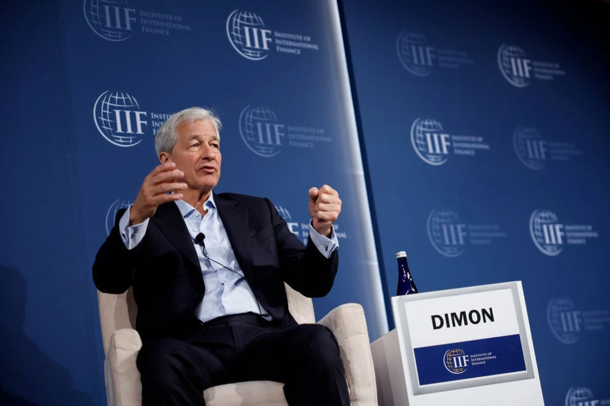 Jamie Dimon says ‘TACO’ Trump did the right thing on tariffs