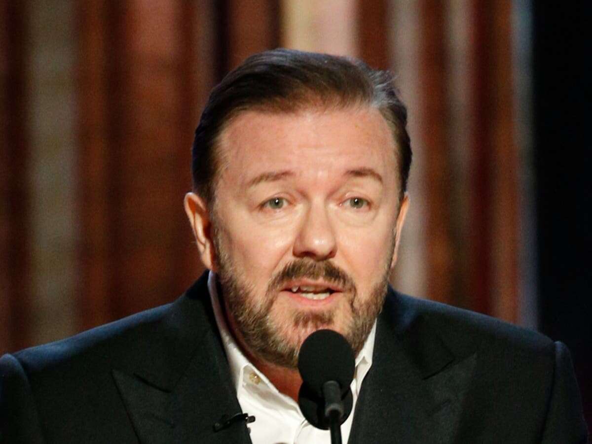 Ricky Gervais shares jokes he’ll never get to say at the Golden Globes